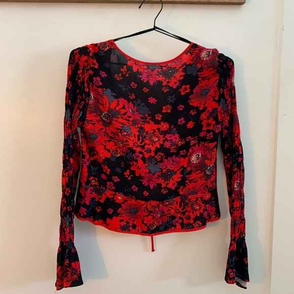 Free People Venice Printed Top - Picture 4 of 4